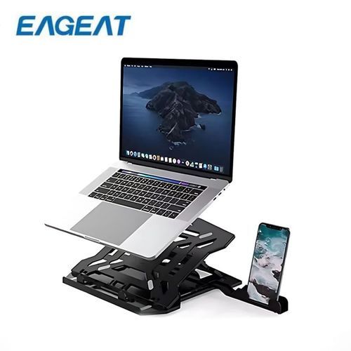 EAGEAT Portable Laptop Stand with Mobile Phone Support (2-in-1)